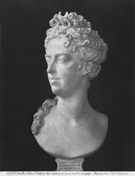 Popiersie Marie-Adelaide de Savoie, księżnej Burgundii, 1710 (marmur)
